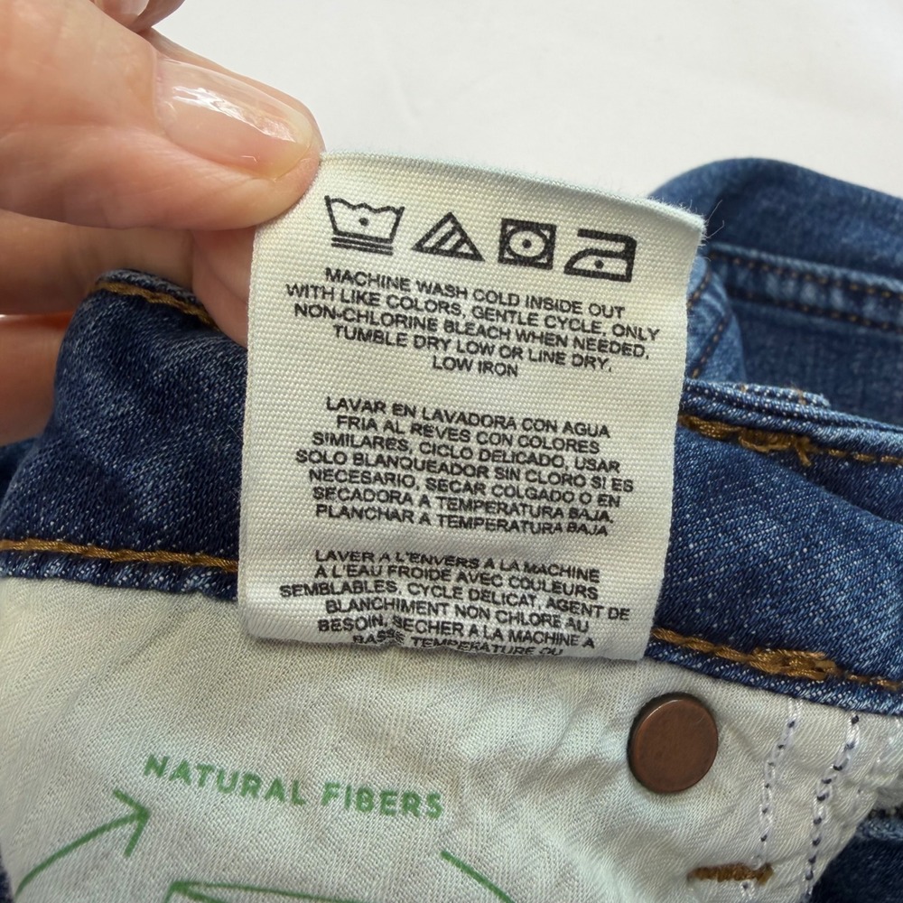 Wrangler Retro Trumpet Flare Jeans 29x32 High Rise Bell Bottom Blue Denim Pants - Picture 7 of 13